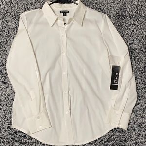 NWT White womens dress shirt